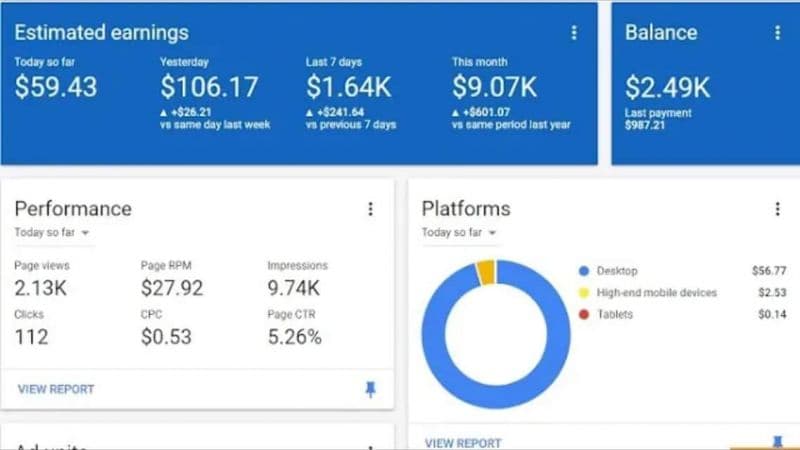 AdSense approval evidence 1